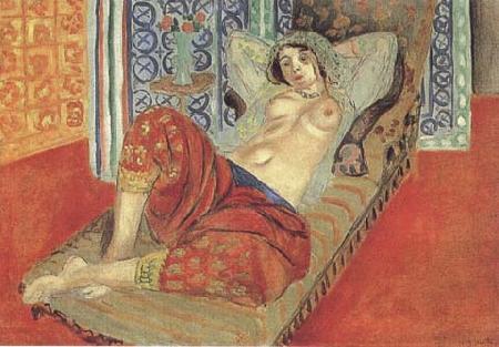 Henri Matisse Odalisque in Red Culottes (mk35) oil painting picture